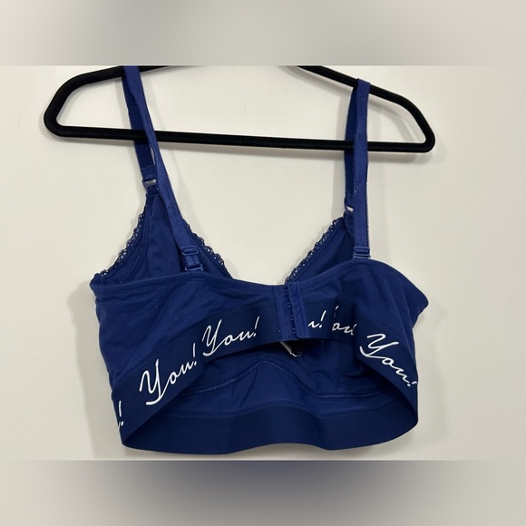 You! lingerie maternity nursing breastfeeding bra XXL blue - Picture 7 of 11